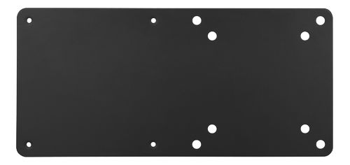 DELTACO OFFICE VESA-kompatibel monteringsplate for mini-PC, svart (ARM-0541)