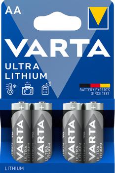 VARTA Lithium AA batterier 1,5V (6106301404*10)
