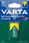 VARTA genopladeligt 9V-batteri 200 mAh 1 stk