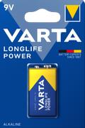 VARTA LONGLIFE Power 9V-batteri 6LP3146 1 stk
