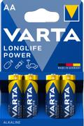 VARTA LONGLIFE Power AA-batterier LR6 4stk