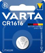 VARTA knapcellebatteri CR1616 1 stk