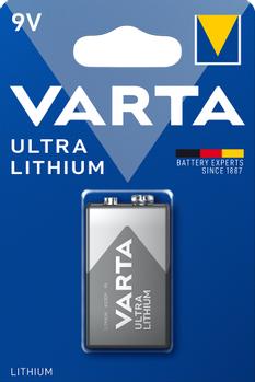 VARTA Lithium 9V batteri (6122301401*10)