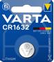 VARTA knapcellebatteri CR1632 1 stk
