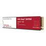 WESTERN DIGITAL Red SN700 NVMe 250GB M.2 2280 PCIe Gen3 8Gb/s internal drive for NAS devices