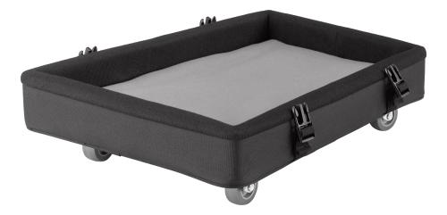 YAMAHA DLSP1K | Dedicated Dolly for Stagepas 1K | Hjul | Max | Svart | (DLSP1K)