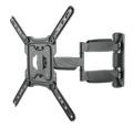 DELTACO Full-motion 3-way wall, 23"-55", 35kg, 75x75-400x400