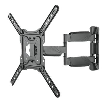 DELTACO Full-motion 3-way wall, 23"-55", 35kg, 75x75-400x400 (ARM-1205)