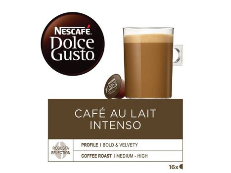 Dolce Gusto Nescafé Grande Intenso Njut av en ångande kopp kaffe med doften av en fullfjädrad espresso. (12461460)