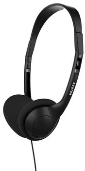ACUTEK On-ear Headphone H836 Black Hovedtelefoner 3,5 mm jackstik Stereo Sort (ACDK-H836)