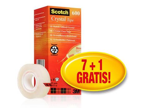SCOTCH Tape SCOTCH Krystall  19mmx33m (8) (XA004839503)