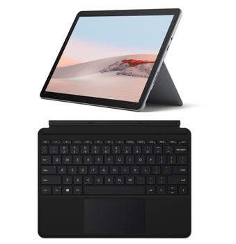MICROSOFT Surface Go 2 Platinum  P/8/128 EDU NORDIC AND BLACK TYPE COVER SYST (1GF04KCN31)