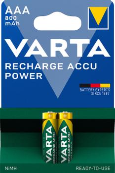 VARTA 1x2 Akku Longlife Accu AAA Ready2Use NiMH 800 mAH Micro (56703 101 402 $DEL)