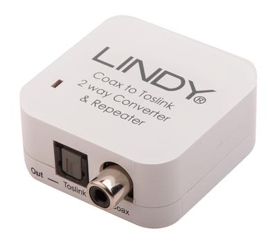 LINDY Audiokonverter Coaxial/ Optisch Konver SPDIF (70411)