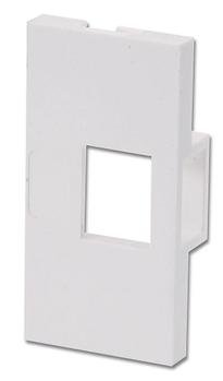 LINDY Single Snap-in Block White (60551)