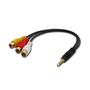 LINDY AV Adapter Cable - Stereo & 