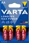 VARTA Max Tech alkaliparisto 202079 AA LR6 1,5V 4 kpl/pkt