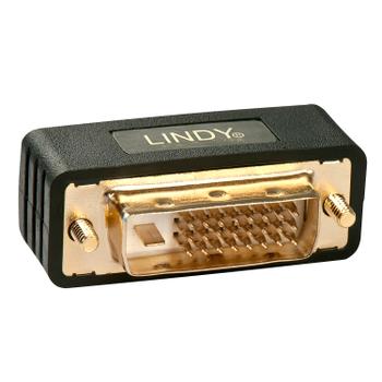 LINDY Adapter DVI-I > DVI-D DL DVI-I Hun til DVI-D han DualLink (41098)