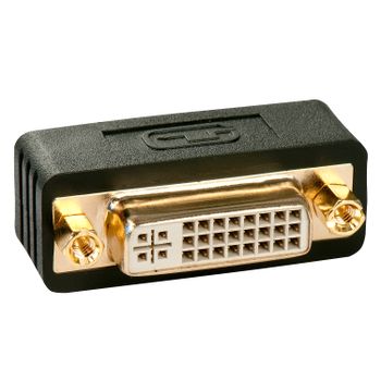 LINDY DVI-D Dual Link Port Saver DVI digital St. auf DVI-I Bu. (41098)