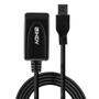 LINDY USB3 Aktiv skjøtekabel -  5,0 m Extender / Aktiv skjøtekabel (43155)