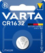 VARTA Batterie Knopfzelle CR1632 3V 140mAh 1St.