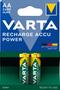 VARTA 1x2 Rechargeable Accu AA NiMH 2600 mAh Mignon (05716101402)