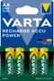 VARTA 1x4 Rechargeable Accu AA Ready2Use NiMH 2100 mAh Mignon