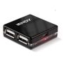 LINDY USB 2.0 Mini Hub 4 Port, 4x4cm  Bus powered only