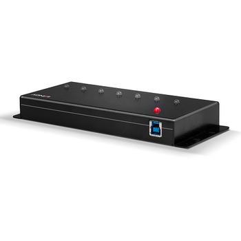 LINDY 7 Port USB 3.0 Metal Hub (43128)