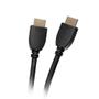 C2G G 1ft 4K HDMI Cable with Ethernet - High Speed - UltraHD Cable - M/M - HDMI cable with Ethernet - HDMI male to HDMI male - 30.48 cm - shielded - black (56781)