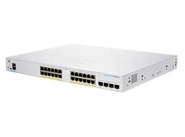 CISCO CBS250 Smart 24 port GE Full PoE 4x10G (CBS250-24FP-4X-EU)