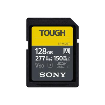 SONY M-series Tough UHS-II 128GB memory card R277mbs W150mbs (SFM128T.SYM)
