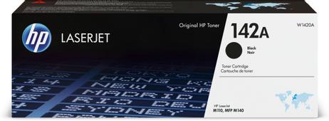 HP 142A - svart - original - LaserJet - tonerpatron (W1420A) (W1420A)