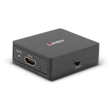 LINDY 2 Port HDMI 18G Splitter,  (38358)
