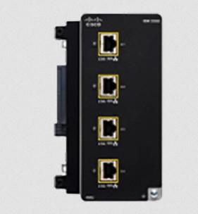 CISCO Catalyst IE3300 Expansion Module 4 2.5 (IEM-3300-4MU=)