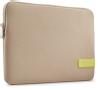 CASE LOGIC REFPC113 PLAZA TAUPE/SUNNY LIME Case Logic Reflect Laptop Sleeve 13.3IN NS