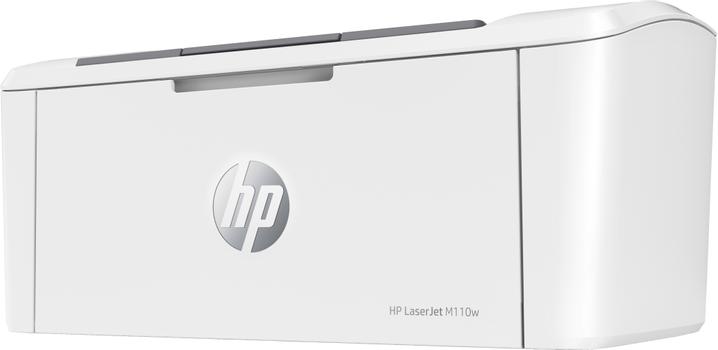 HP LaserJet M110w - Skrivare - svartvit - laser - A4/Letter - 600 x 600 dpi - upp till 20 sidor/ minut - kapacitet: 150 ark - USB 2.0, Wi-Fi(n), Bluetooth LE (7MD66F#B19)