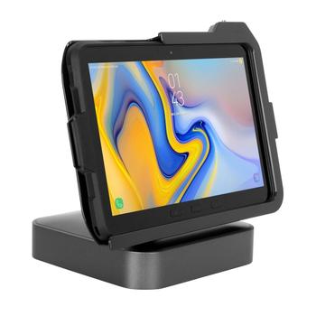 TARGUS Tablet Cradle Workstation - Mounting kit (cradle) - for tablet - lockable - black - desktop - for Samsung Galaxy Tab Active Pro (AWU314BGLZ)