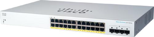 CISCO CBS220 SMART 24-PORT GE POE 4X1G SFP CPNT (CBS220-24P-4G-EU)