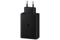 SAMSUNG Power Adapter Trio 65W USB-C 25W USB-C 15W USB-A Black (EP-T6530NBEGEU)
