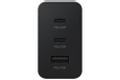 SAMSUNG Power Adapter Trio 65W USB-C 25W USB-C 15W USB-A Black (EP-T6530NBEGEU)