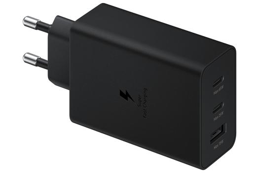Samsung EP-T6530 strømadapter - USB, 2 x USB-C - 65 watt (EP-T6530NBEGEU)