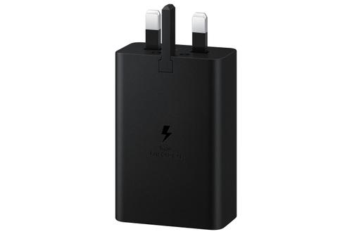 SAMSUNG Power Adapter Trio 65W USB-C 25W USB-C 15W USB-A Black (EP-T6530NBEGEU)