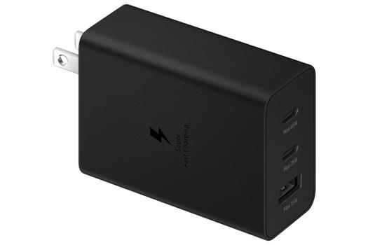 Samsung EP-T6530 strømadapter - USB, 2 x USB-C - 65 watt (EP-T6530NBEGEU)