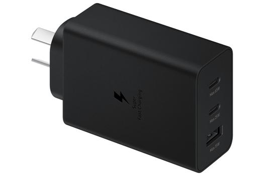 Samsung EP-T6530 strømadapter - USB, 2 x USB-C - 65 watt (EP-T6530NBEGEU)