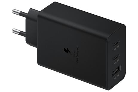 Samsung EP-T6530 strømadapter - USB, 2 x USB-C - 65 watt (EP-T6530NBEGEU)