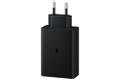 SAMSUNG Power Adapter Trio 1x65W USB-C 1x 25W USB-C 1x 15W USB-A Black (EP-T6530NBEGEU)