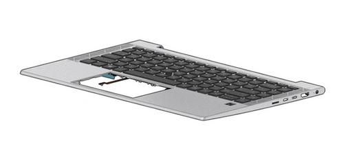 HP Top Cover W/ Keyboard DSC BL GR (M44366-041)