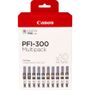CANON n PFI-MBK/PBK/CO/GY/R/C/M/Y/PC/PM 10 Ink Cartridge Multipack - 10-pack - 14.4 ml - grey, yellow, cyan, magenta, red, matte black, photo black, photo cyan, photo magenta, chroma optimiser - original - 