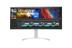 LG 38" Curved skjerm 38WP85C 3840x1600 IPS, 5ms, 1000:1, HDR10, Speakers, 2xHDMI/ DP/ USB-C(90w)
